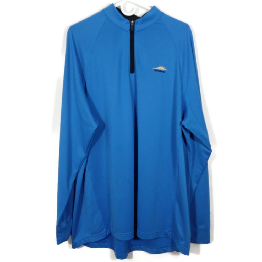 Adidas Golf Men's Climalite 1/4 Zip Sweatshirt Pulse Blue Size XL South Shore